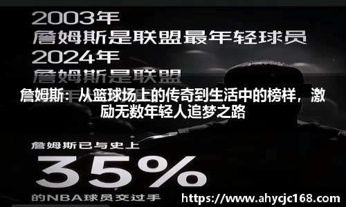 詹姆斯：从篮球场上的传奇到生活中的榜样，激励无数年轻人追梦之路