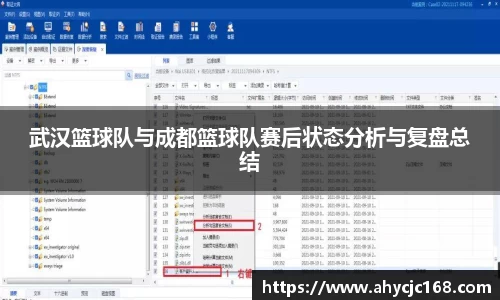 武汉篮球队与成都篮球队赛后状态分析与复盘总结