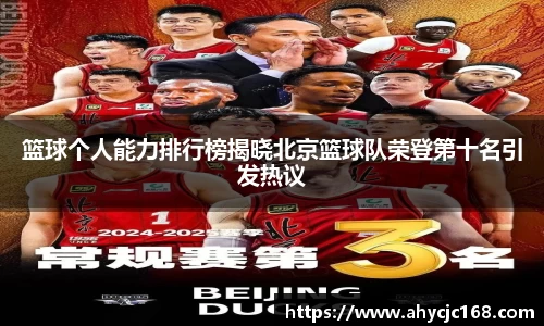 篮球个人能力排行榜揭晓北京篮球队荣登第十名引发热议
